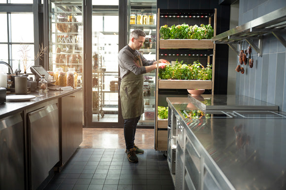 Click and Grow helps millions of people to access vitamin-rich greens.