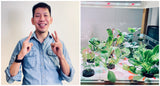 Indoor gardener and indoor garden