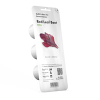 Red Chard Plant Pods 9-pack / Grow red leaf beet at home. Click & Grow smart gardens. Grow food with Click and Grow.