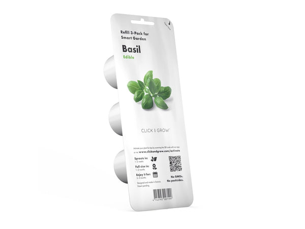 Basil Plant Pods for Click Grow Indoor Herb Gardens Click