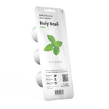 Grow Tulsi in an indoor garden. Holy basil grows fast in the Click & Grow indoor herb garden.
