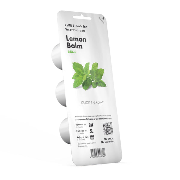 Lemon Balm Plant Pods Click Grow UK