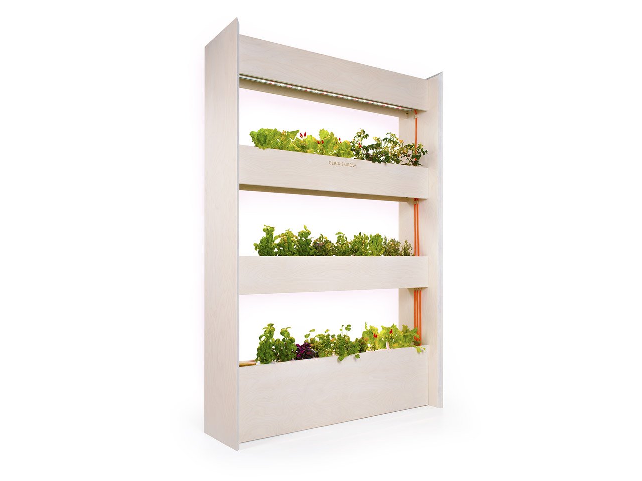 The Click Grow Wall Farm Indoor Vertical Garden Click Grow UK