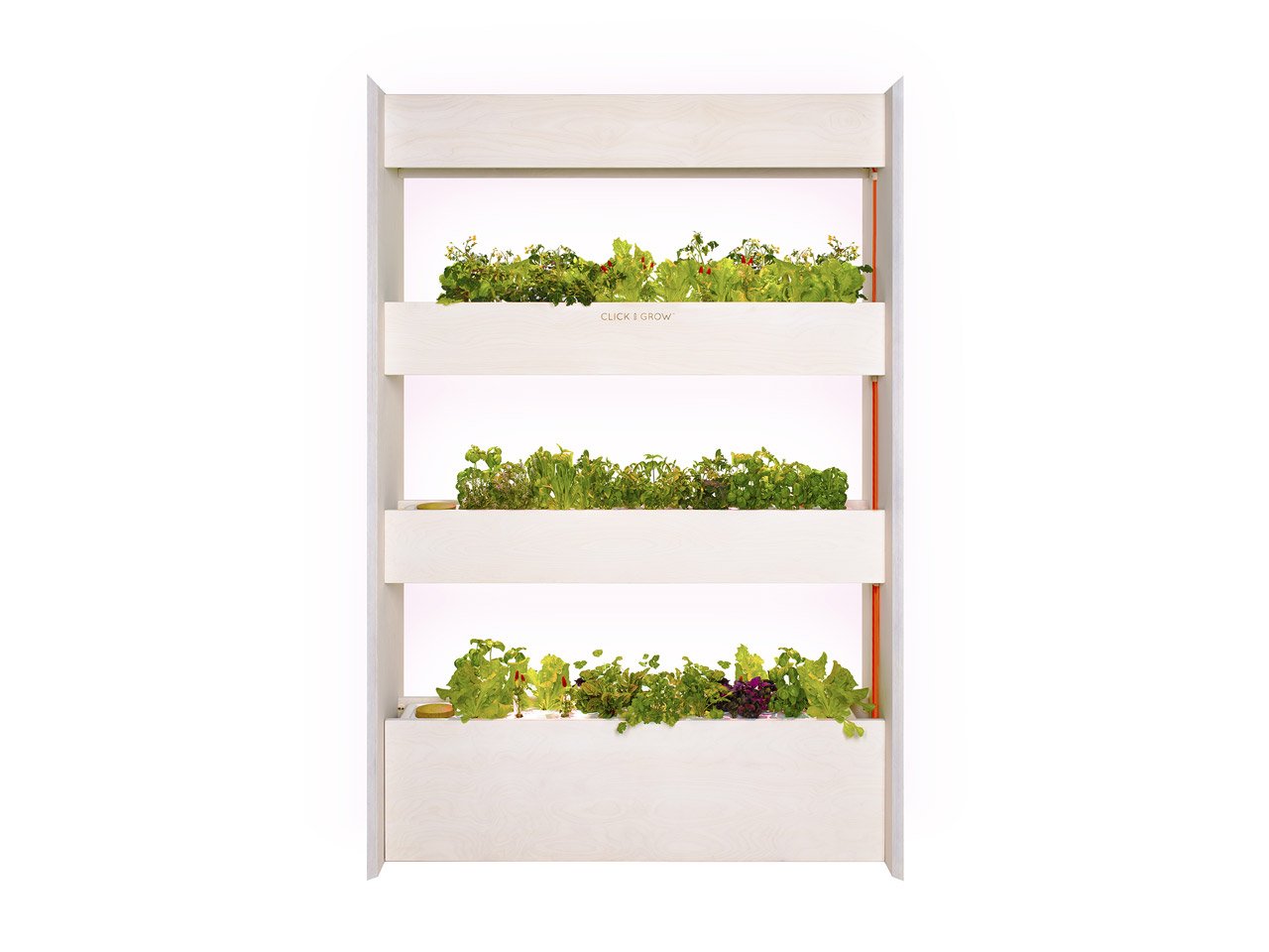 The Click Grow Wall Farm Indoor Vertical Garden Click Grow UK