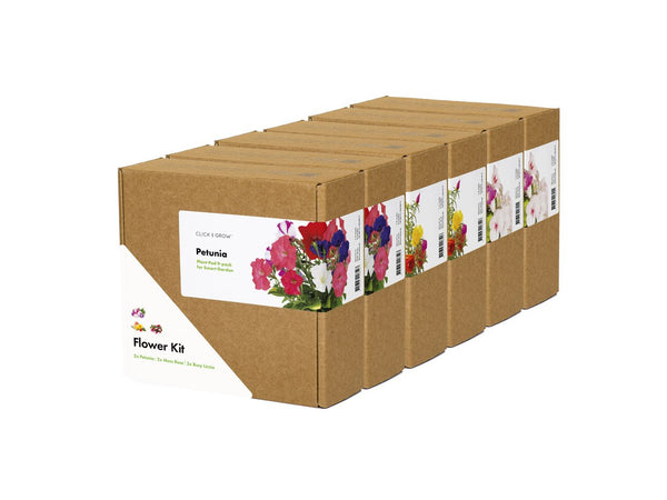 The Vibrant Flower Mix 54-pack