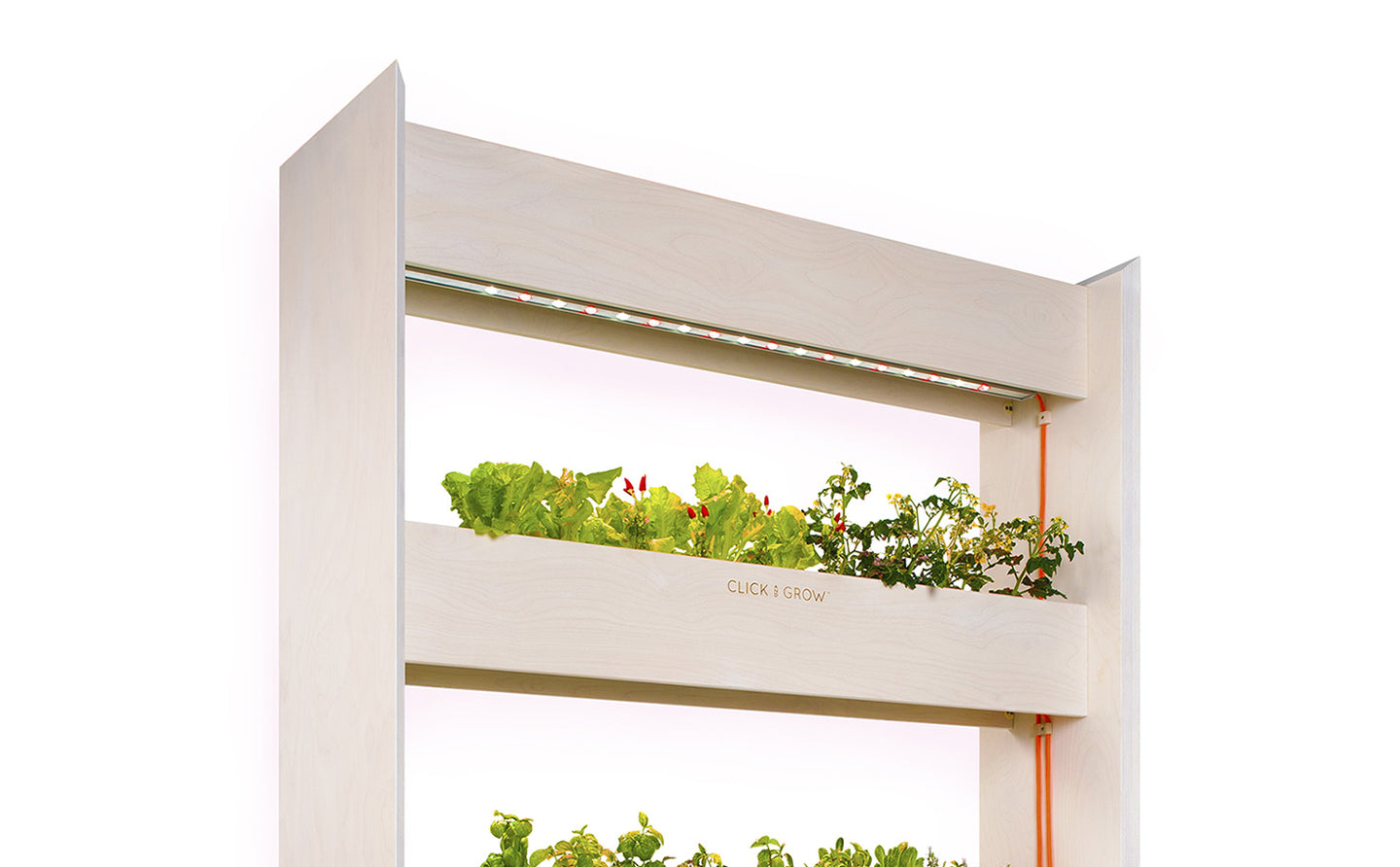 The Click Grow Wall Farm Indoor Vertical Garden Click Grow UK